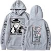 zhedu Bungou Stray Dogs Ragazzi Ragazze 2D Felpa con Cappuccio Nakahara Chuya Pullover Unisex Classico Anime Cosplay Harajuku Grafica Streetwear (Color 05,S)