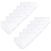 Liabel Slip Uomo in Cotone Elasticizzati (Pacco da 6 e da 12 Paia), Traspiranti, Ipoallergenico Cuciture Rinforzate Underwear - Mutande Intimo Confortevole Certificato Oeko-Tex (12 Pezzi Bianco, XXL)