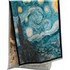 GFM® Scialle in misto lana e cashmere con stampa artistica basata su dipinti, per autunno inverno (PWSHL), L