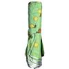Eclipse - Ombrellone da spiaggia pieghevole, perfetto per viaggi, moto, zaino... 1KG, 39CM chiuso -134 Ø, UPF30 (verde chiaro)