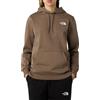 THE NORTH FACE Felpa da Donna con Cappuccio Simple Dome Marrone Codice NF0A89EYBOW