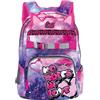 Shout Kittylove | Zaino Scuola Elementare per Bambini per Cibo e Acqua Zainetto da Bambino con 4 Compartimenti e Portaborraccia - Zaino Heavy Weighter