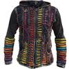 Gheri Little Kathmandu - Giacca in cotone con frangia e cappuccio