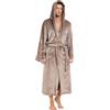 Vlazom Vestaglia Uomo Invernale Pile Vestaglia Lunga Invernale Pajama con Accappatoio Vestaglia Invernale Lunghe S-3XL