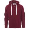 SADISRLS Felpa con Cappuccio da Uomo Payper Dallas+ Zip Intera Misto Cotone Autunno Inverno 300Gr