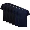 Nottingham T-Shirt Canotta da Uomo 100% Cotone, Pacco da 3 e 6 pz