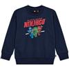 Kabooki Lego NINJAGO Felpa - Blu scuro - LWSAKU 703, Blu - Dunkelmarine, 128