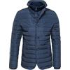 Evoga Elegante Giubbotto Piumino Uomo Sartoriale Slim Fit con Gilet Interno (S, #C1 Blu)