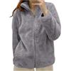 Generico Parka Donna Invernale Giacca Antivento In Pile Reversibile Peloso Pelliccia Foderati Giubbotto Lungo Cappotto Peluche Larga Casual Leggera Unico Giubbotti Moda Autunno Inverno
