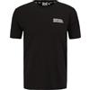 Fila Borne Regular Grafica T-Shirt, Nero, XL Uomo