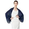BEAUTELICATE Scialle Coprispalle Elegante Donna Stola Chiffon Cape Estivo per Abito Sposa Damigella Cerimonia Matrimonio Serata