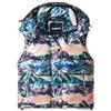 Desigual Padded_Madelaine, 4139 Tidepool Cappotto Corto Imbottito, Green, S da Donna