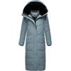 Navahoo Cappotto trapuntato extra lungo da donna, rosso, XS-XXL