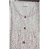 Generic Silvia Camicia da Notte Manica Lunga fiorata Art 43208 100% Cotone INTIMOEGIDIO