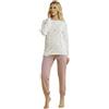 Karelpiù Pigiama Donna Cotone Leggero Lungo Estivo - Pigiama Lungo Due Pezzi Aperto o Chiuso in 100% Fresco Cotone. Taglie Over Size