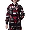 NIKE Jordan Felpa da Ragazzi con Cappuccio MJ Essentials all Over Printed Nera Taglia XL (158-170 CM) Codice 95D741-023