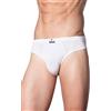 marcLuis - Slip Realizzato in Leggero e freschissimo Cotone Filo di Scozia (makò), Confezione da 6 Pezzi, Colore: Bianco, Taglia XXL