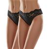 Merry Style Slip a Vita Bassa Donna MSGAB92 (Nero (2Pack), 42 (Taglia Produttore: S))
