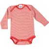 Cosilana 71053 - Body a maniche lunghe in lana/seta Rosso De Raeas 50/56 cm