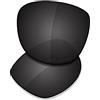 Saucer Lenti di ricambio premium per occhiali da sole Oakley Trillbe X OO9340, Alta definizione: nero di carbonio polarizzato, Taglia unica