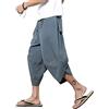 MISSMAOM_Fashion2019 Harem Uomo Donna Pantaloni Harem in Cotone Leggero Stile Hippie Alibaba Goa