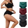 Sweetneed chida yi Mutande Slip Donna Senza Cuciture Vita Alta, Invisibili Culotte Biancheria Hipster Donna Intima, Women Intimo Mutandine, Seamless Elasticizzato Underwear,Comode Intimo di Base