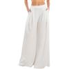 Toocool Pantaloni Donna Palazzo Pinces Eleganti Ampi Larghi con Tasche MS-6934