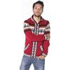 Gamboa Alpaca Cardigan Uomo Giacca Cappotto Elegante Manica Lungaa Autunno Invernale