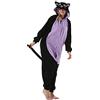 Simzoo Pigiama Intero Animali Unisex Kigurumi Adulto Carnevale Onesie Cosplay Halloween Costume per Donna Uomo Sleepwear