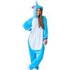 nerd hunters Pigiama giallo Kigurumi Onesie Costume per adulti - Costume unisex, taglie S-XL