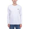 Timberland Oyster River Tfo Chest Logo Long Sleeve Tee (Reg) Black T-Shirt Uomo