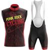 Mydawan Abbigliamento Ciclismo Uomo Completo Bici MTB Estivo Maglia Ciclista Senza Maniche,Maglietta Bicicletta Gilet e Salopette Pantaloncini con 19D Gel Imbottiti,Tuta da Ciclo Asciugatura Rapida(C1,L)