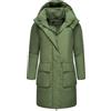 MARIKOO Cappotto donna giacca invernale lunga calda con cappuccio in poliestere riciclato Nanami 16 S-3XL