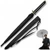 Swords and more One Piece Ombrello, Versione Premium 16K, Ombrello Anime grande Katana Spada Samurai, Ombrello da sole con protezione UV resistente alle tempeste con manico lungo, 100 cm