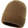 Fancet Top EX PolarWool XL/XXL 100% lana merino per uomo e donna, caldo berretto invernale foderato in pile, unisex ed elastico, perfetto per corsa e golf, morbido berretto lavorato a maglia
