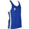 GREEN HILL Elite Canotta da Boxe Canottiera Pugilato Blu Rossa Boxing Vest