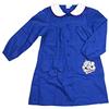 SUN CITY Grembiule Scuola Bambina Minnie Mouse Disney, Blu/Bianco con Tasche Laterali - 6070