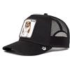 Goorin Bros., The Farm, Butch - Cappellino Trucker Unisex, con Chiusura a Scatto Regolabile sul Retro, Colore Nero, Taglia Unica, Taglia Unica