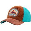 King Kerosin California Teddy Cord Full Fabric Unisex Cappello Marrone
