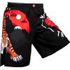Hardcore Training Pantaloncini MMA Bambini BJJ No Gi Grappling Kickboxing | Fight shorts per jiu jitsu e grappling junior, tessuto elasticizzato, spacchi laterali, vita regolabile, cordoncino interno