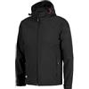U-POWER DON'T WORRY... BE HAPPY! U-POWER | Giacca da Lavoro Uomo con Zip KYRA, Softshell Mechanical Stretch, Traspirante e Idrorepellente, 100% poliestere