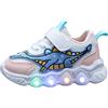 Generisch 2026 Sneaker Cartoon Ragazzi Dinosauro Sport Scarpe Ragazze Mesh Traspirante Scarpe Piccole Medie Bambino Scarpe Leggero
