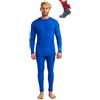 Merino.tech Intimo Termico Uomo Lana Merinos - Completo Termico + Calzini | Maglia e Pantaloni Leggero, Medio, Pesante, Traspirante, Drenante, Anti-Odore, Non Pizzica per Trekking, Sci, Outdoor