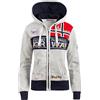 Geographical Norway Felpa da donna con cappuccio, per attività all'aria aperta