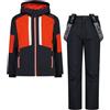 CMP Set Tuta Sci da Bambino in Twill, 35W0294 (Tango, 5 Anni)