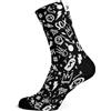 Sox Footwear Sox Doodle Black Crew Socks