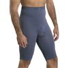 SOLIDEA Boxer Lunghi Uomo Panty Contour | Modellanti e Micromassaggianti (Grigio Metallic, XXL)