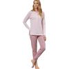SNELLY Pigiama Donna Primavera Estate 100% Cotone Pigiami 2 Pezzi con Bottoni Aperto o Chiuso Fantasia a Scelta Taglia 44 46 48 50 52 54 56 58 60 (Taglie Forti)