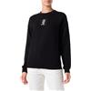 Armani Exchange Logo Quadrato, Scollo Rotondo Maglia di Tuta Donna (Pacco da 1)