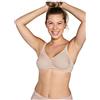 Naturana Donna 86545 Reggiseno Senza Ferretto Not Applicable, Beige (Light Beige 895), 3E (Taglia Produttore: 36E)